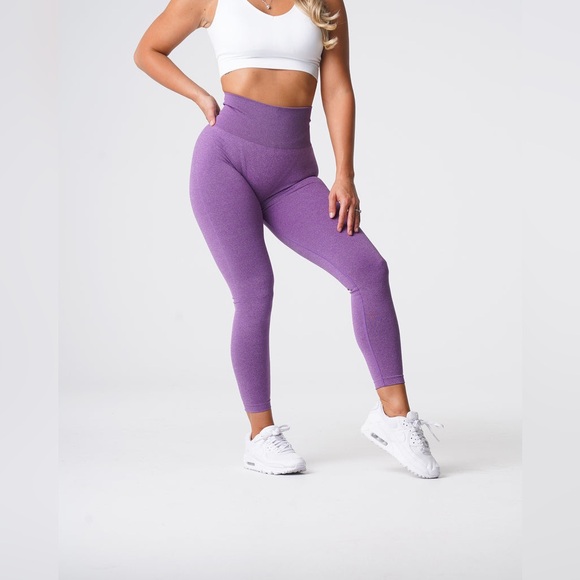 NVGTN Violet Curve Seamless Leggings - Picture 1 of 6